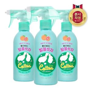 온더바디 코튼풋 발을씻자 풋샴푸 자몽 385ml x 3개