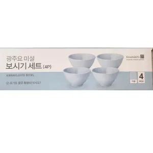 광주요 미설 보시기 4P 세트 볼세트 요거트볼