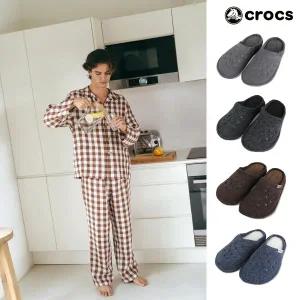 [크록스]정품 당일배송 크록스 털슬리퍼 퍼클로그 4종택1