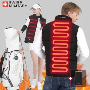 스위스밀리터리 발열 조끼 신형 온열조끼 열선 HIVE-500