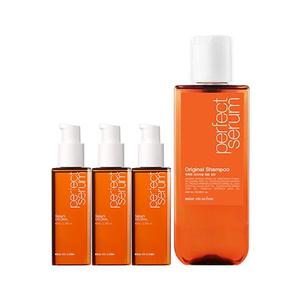 미쟝센 퍼펙트 세럼 오리지널 80ml, 3개 + 증정(샴푸 오리지널 140ml, 1개)