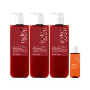 미쟝센 퍼펙트 세럼 컨디셔너 슈퍼리치 680ml, 3개 + 증정(샴푸 오리지널 140ml, 1개)