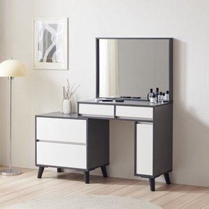 [바로방 가구]엘리 800 익스텐션 확장형 수납 화장대 거울 정리 침실 원룸 콘솔 서랍장