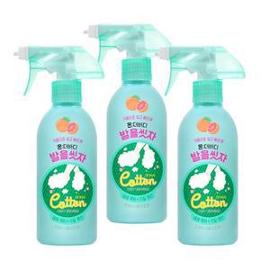 [온더바디] 발을씻자 코튼 풋샴푸 자몽민트향 385ml 3개