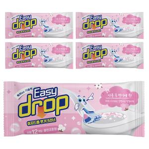 이지드롭 화장실청소 리필 클린코튼, 12개입, 5개