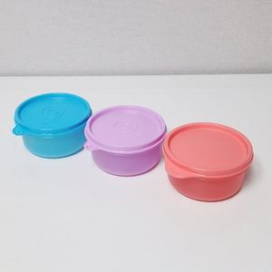 타파웨어 쟁첩 이유식찬기 미니찬통 반찬통 200ml 1P랜덤