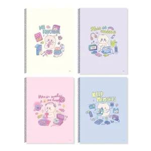 아이비스 2000 슬림 원링노트  키치냥냥) 12318 아이비스연습장 아이비스노트 스프링연습장