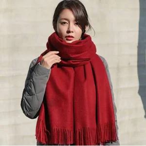 케이니크 프리미엄 부드러운 울 머플러 목도리 스카프 남녀공용 4 Colors