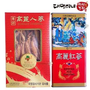 [대명이네 인삼농장]6년근 홍삼 소편 31~50뿌리(300g)/건홍삼