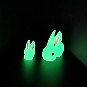 야광 형광 토끼 돌고래 디오라마 귀여운 미니어처 화분장식 피규어 소형 GS2600081