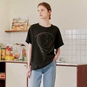 [마르조][1종]우븐 져지 티블라우스 블랙