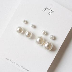 [오노마] ONM GGD 베이직 심플 진주 귀걸이세트 (S9593359)