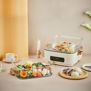 베스트하임 편백담은 전기찜기 멀티 전기 스텐 찜기 계란 만두 야채 고구마 ESR-50LT