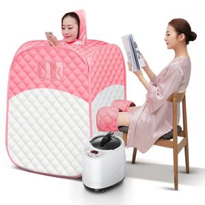 개인 건식 가정용사우나 홈 접이식 1인용 찜질방 전신 부스 2인용 한증막 건식반식욕 힐링