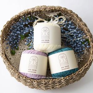 아사태사 (4볼묶음)/여름실 린넨실 실켓면사 코바늘실