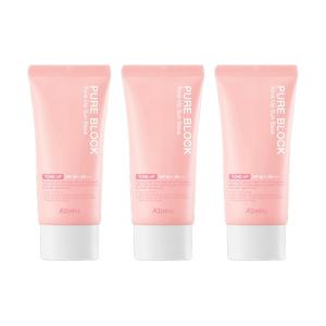 어퓨 퓨어 블록 톤업 선 베이스 이엑스(EX), 50ml, 3개