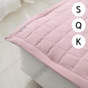 호텔식 사계절 꿀잠 침대패드 S Q K 모서리 고정 밴딩 4컬러 1P 먼지없는 매트리스 커버