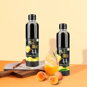 [하동 황매실청] 황금매실톡톡 600g*8병(4.8kg)