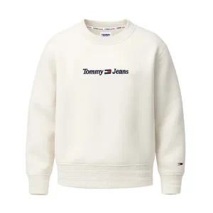 타미힐피거 타미진스 캐주얼 리니어 남성 긴팔티셔츠 긴팔티 화이트 DM0DM13881-YBH