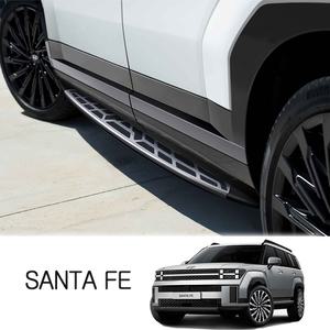 GSC 디올뉴 싼타페 MX5 순정 사이드 스텝 머드가드포함 옆발판 실버 블랙