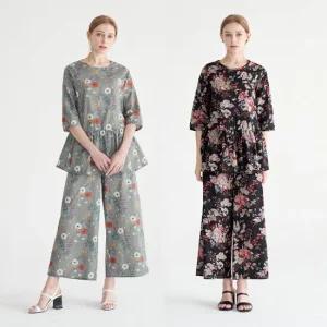 [마담코코]아사면팬츠셋업