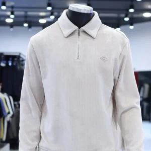 [STCO]코듀로이 반집업 티셔츠 F2TS24367