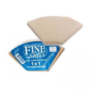 일회용 커피필터 여과지 1-2인용 100매 원두 핸드드립 거름종이