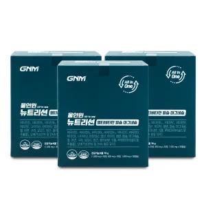 GNM자연의품격 올인원 뉴트리션 멀티비타민 칼슘 마그네슘 2600mg x 30개입 X 3박스 I