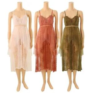 갤러리아 이월상품 오르화 우아한 시그니쳐 레이스 풀슬립 3종택1 OFS5898