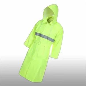 코트 AJ-4 교통안전 도롱이우의 연두형광