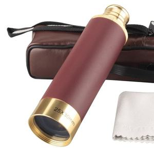 25배율 망원경 BAK4 렌즈 프리즘 경통 길이조절 확대