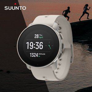 [순토]9 피크 프로 티타늄 샌드 슬림핏 경량 GPS 스포츠 스마트워치 SS050808000