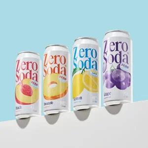 [클룹]클룹 제로소다 500ml 24입 (포도/파인애플/청사과/레몬)