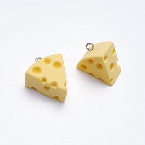 [기타]아크릴 야미 조각 치즈 치즈참 펜던트 키링 재료