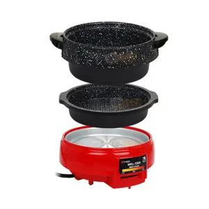 태유 웰쿡 분리형 전기 그릴+냄비 TC-8200G 약3L 국산 멀티 쿠커 TC-8500G로