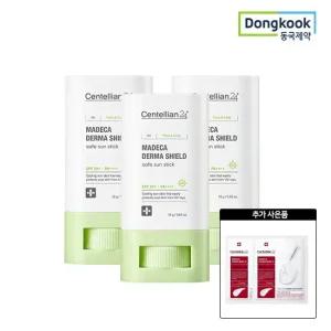 마데카 더마쉴드 세이프 선스틱 18g 3개+마스크 2매