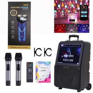 서영엔터테인먼트 케이뮤직박스 AV-1000 이동식노래방기기 AV1000 캠핑 휴대용