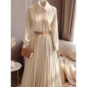 자체제작 겨울원피스 플루마원피스