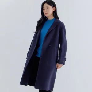 [지센] (2컬러) Z-셀렉션 울 포인트 핸드메이드 코트 LFLCNA04