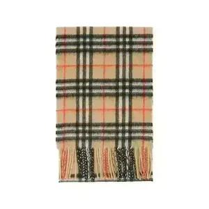 버버리 머플러 8089369 B9368 체크 캐시미어 프린지 키즈머플러 당일발송