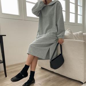 [시크릿라벨] PK세일러반집업원피스