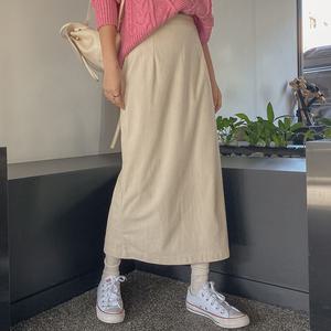 [시크릿라벨] 데일리코듀로이롱스커트