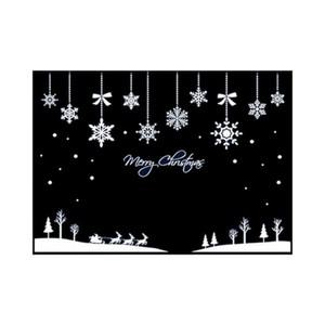 크리스마스 창문 스티커 눈꽃마을 오너먼트 대형 시트지 인테리어 포인트 데코
