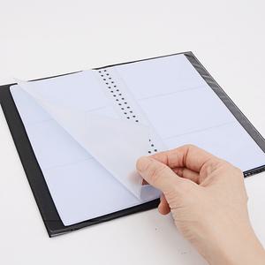 대용량카드지갑 영업팀 카드홀더 대량 명함집 대용량 명함첩 케이스 180매 x2권