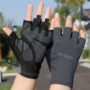 윈드업 남성 스포츠 반장갑 등산 헬스장갑 (그레이)