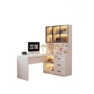 책장 데스크 고등학생 데스커책상 중학생 컴퓨터 80X45CM웜화이트기본