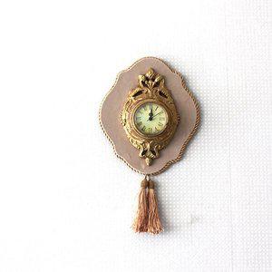 [꼬떼따블](센텀시티점) 로라 벨벳 태슬 벽시계 K39003