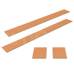 일월 황톳길 맨발 걷기 황토 원적외선 음이온 지압돌기 발바닥 발 마사지 지압 패드 매트 2세트