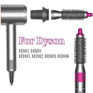 다이슨 에어랩 헤어 스타일러 액세서리용 소형 라운드 볼륨 브러시 부착, HS01 HS05, HD01 HD02 HD03 HD08,