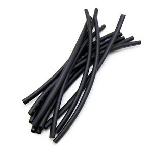 MACK 검정 열 수축튜브 1파이 1mm-15Cm * 70개 전선 케이블 절연 방수 보호 보강 DIY 고무관